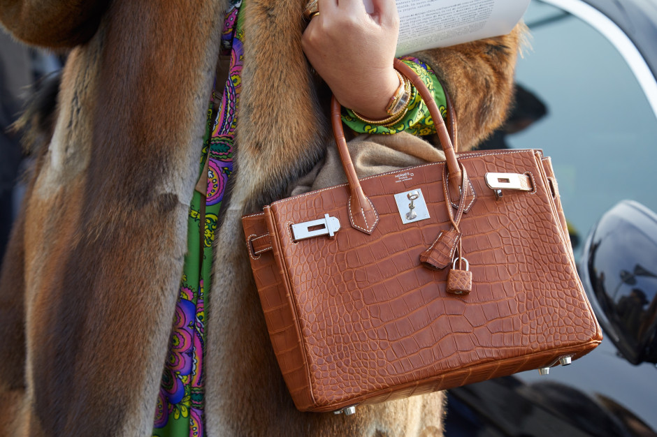 Birkin-tas van het luxe modehuis Hermes Licentie: andersphoto / Shutterstock