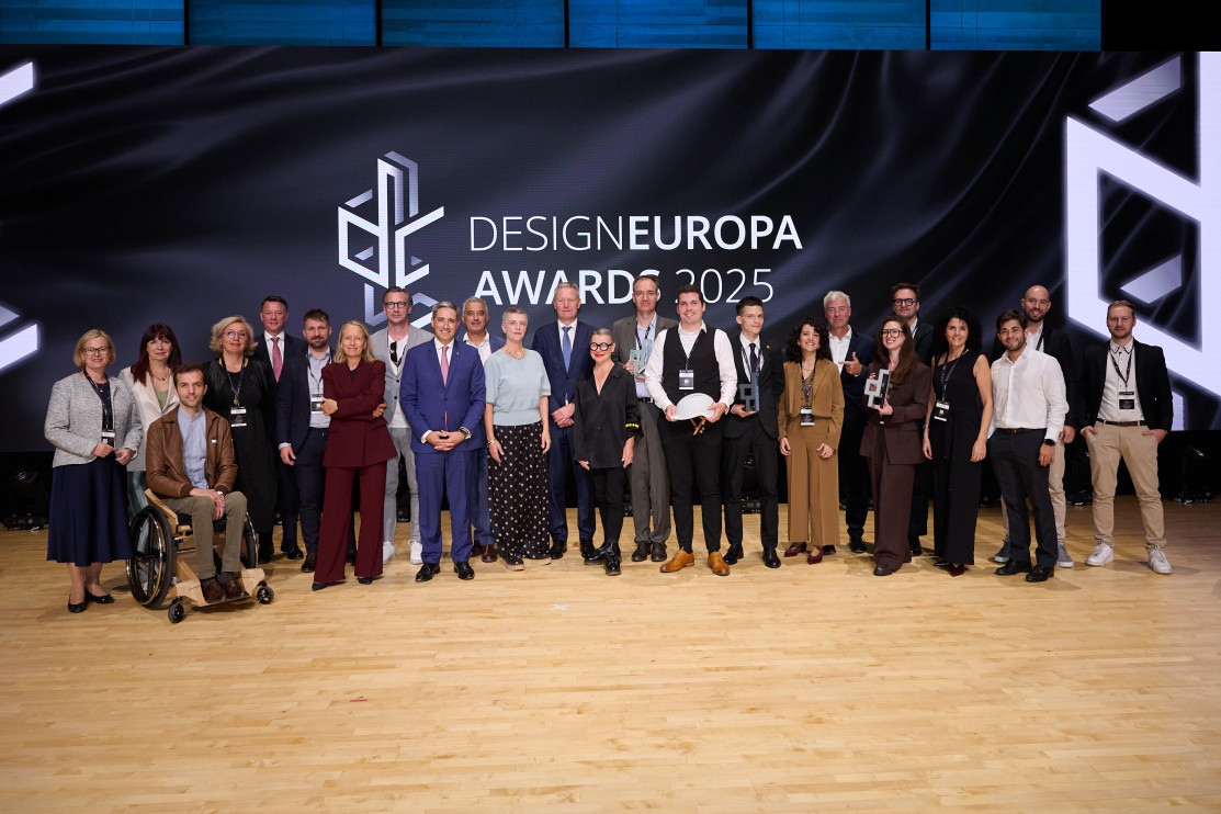 DesignEuropa Awards 2025 / persmateriaal, foto: Daniel Vegel