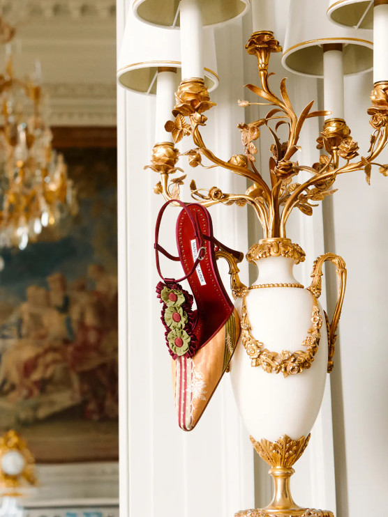 Manolo Blahnik presenteert een collectie geïnspireerd door Marie Antoinette / foto: persmateriaal van Manolo Blahnik