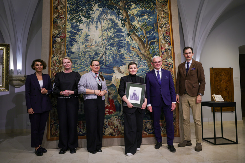 Het herontdekte wandtapijt is teruggekeerd naar Groot-Polen. Licentie: Persmateriaal / Ministerie van Cultuur en Nationaal Erfgoed / Danuta Matłoch