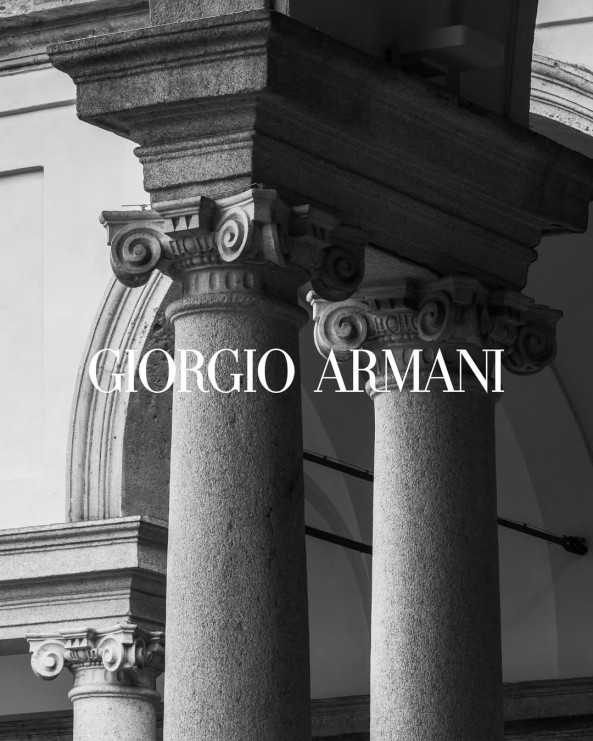 Giorgio Armani - anteprima della sfilata primavera-estate 2026. Foto: Giorgio Armani / Instagram
