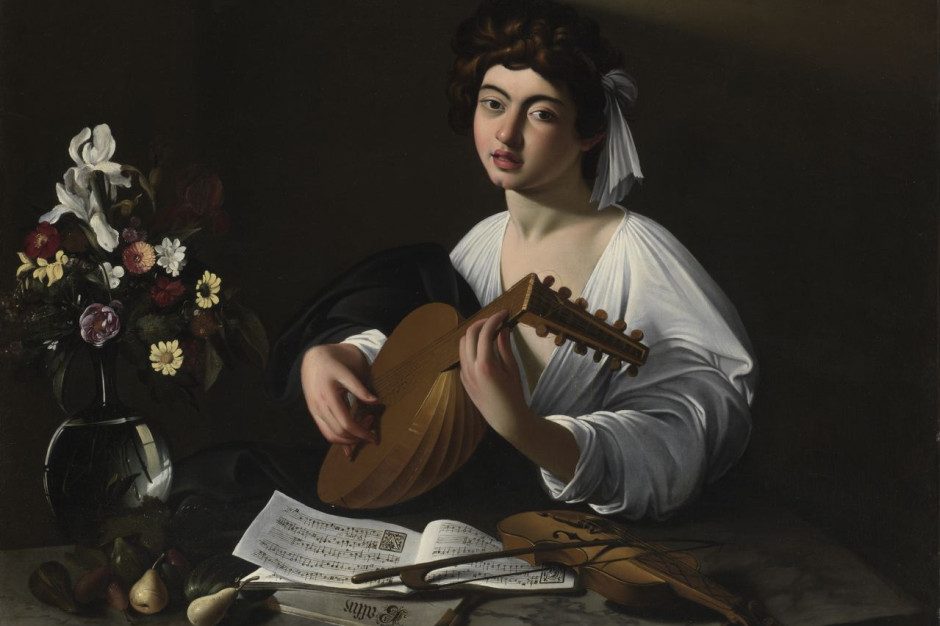 Le joueur de luth de Badminton, 1596, Le Caravage Licence : Caravaggio / Wikimedia Commons / CC0 (Domaine public)