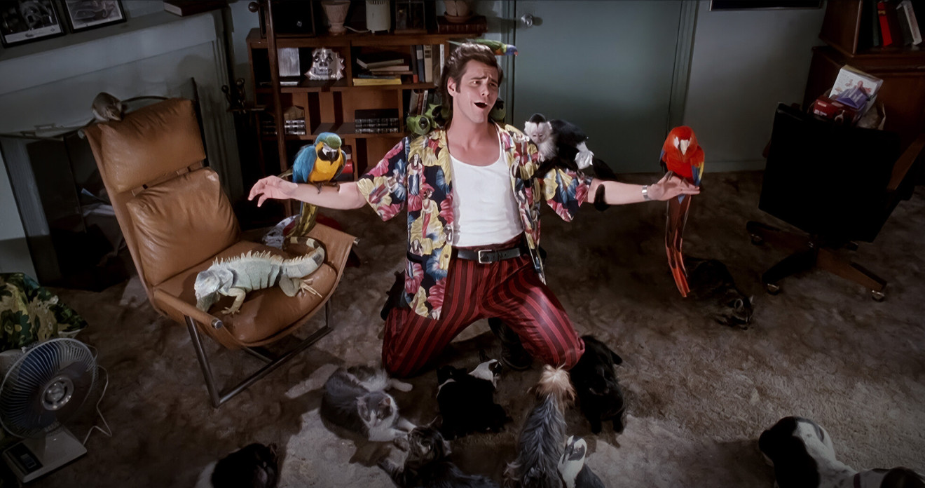 Jim Carrey nel film