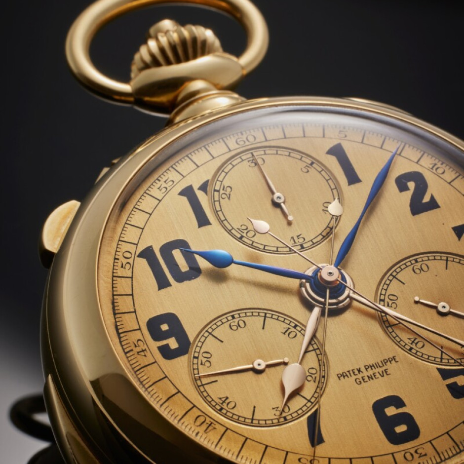Montre Patek Philippe de 1924. Photo : Documents de presse / Sotheby's