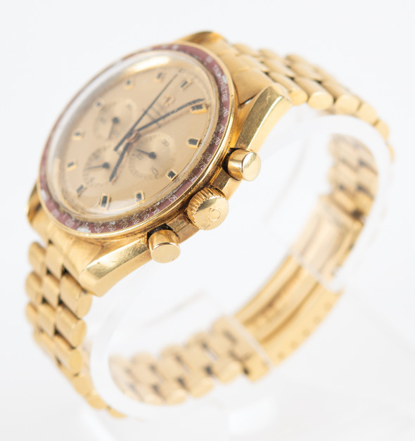 Omega Speedmaster Professional BA 145.022 de Richard Gordon. Foto: Materiais de imprensa / RR Auction