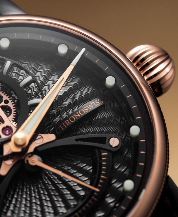 Chronoswiss ReSec Obsidian Manufacture ref. CH-6925T.1R-BKGO / press materials