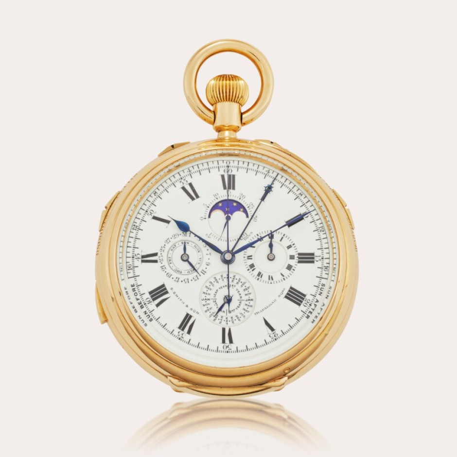 An extraordinary Audemars Piguet from 1914 goes under the hammer at Sotheby's. Photo: Press materials / Sotheby's