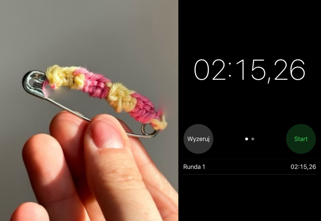 Ile zajęło mi zrobienie broszki w stylu Prady? Licencja: Paulina Brzozowska / PTWP