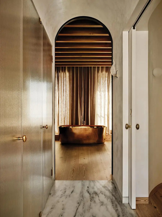 Brooklyn'de anıtsal merdivenli ev / Brent Buck Architects'ten Andrew Zalewsky tarafından tasarlandı, fotoğraf: Christopher Sturman