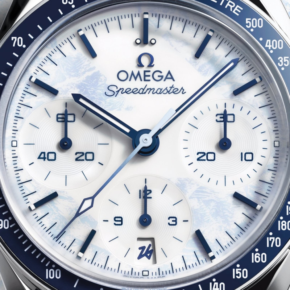 Omega Speedmaster 38 mm Milano Cortina 2026 Licencja: Materiały prasowe / OMEGA