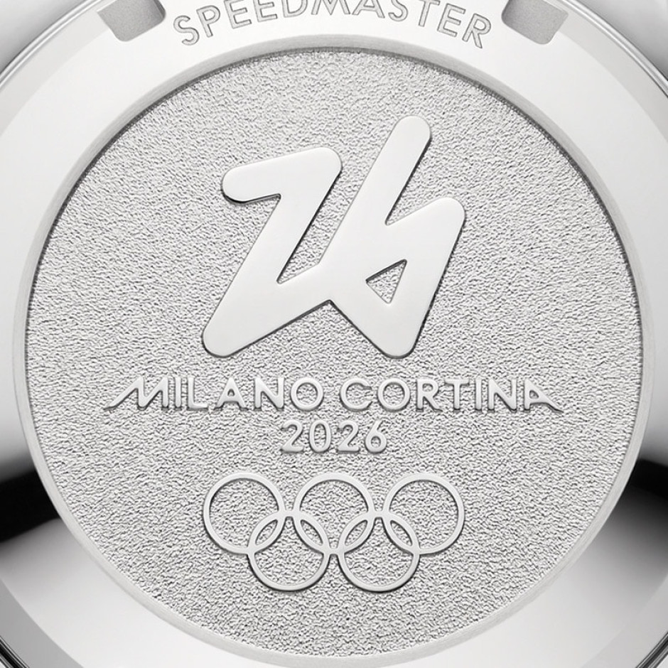 Omega Speedmaster 38 mm Milano Cortina 2026 Licencja: Materiały prasowe / OMEGA