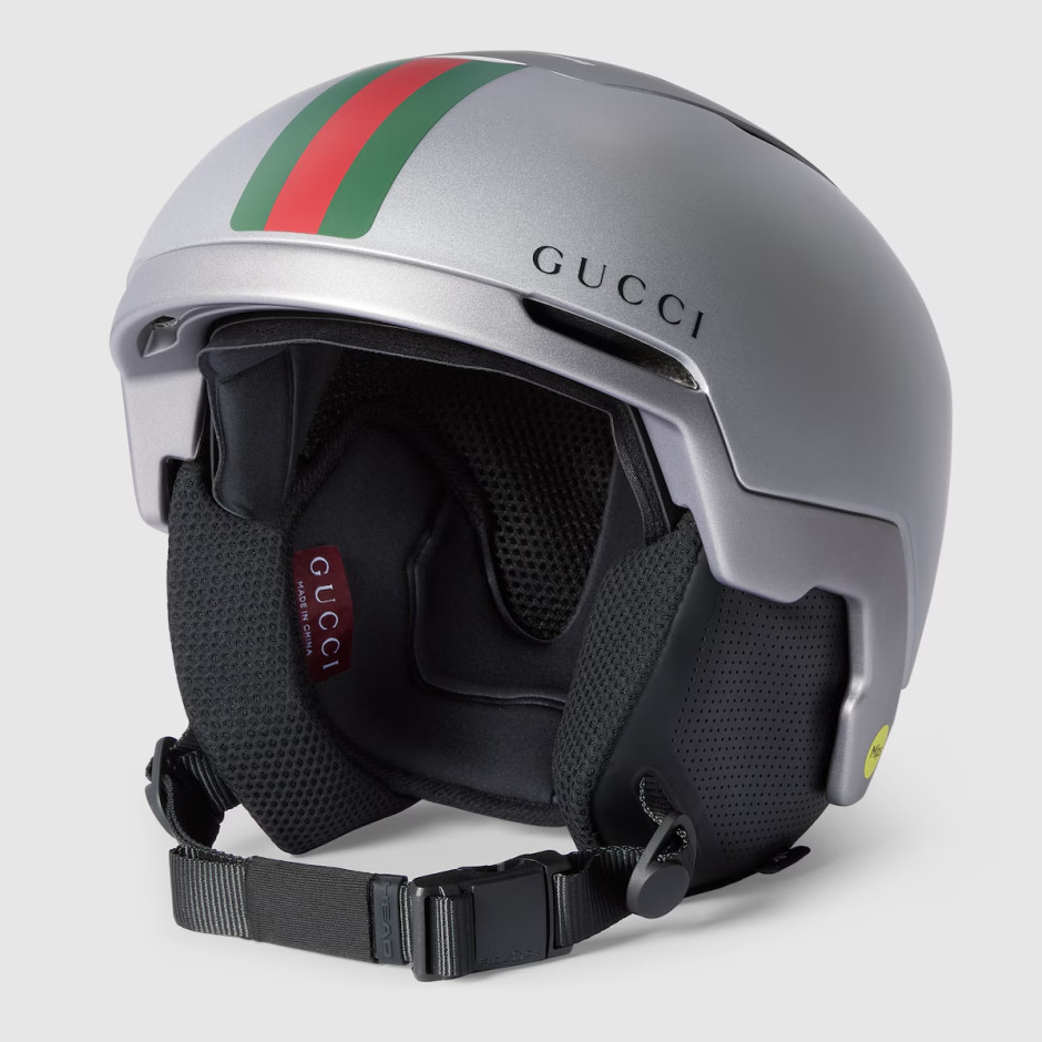 Kask narciarski, kolekcja zimowo-sportowa GUCCI Licencja: Materiały prasowe / GUCCI