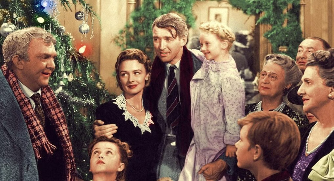 Kadr z filmu "To wspaniałe życie" Licencja: Materiały prasowe / RKO Pictures 