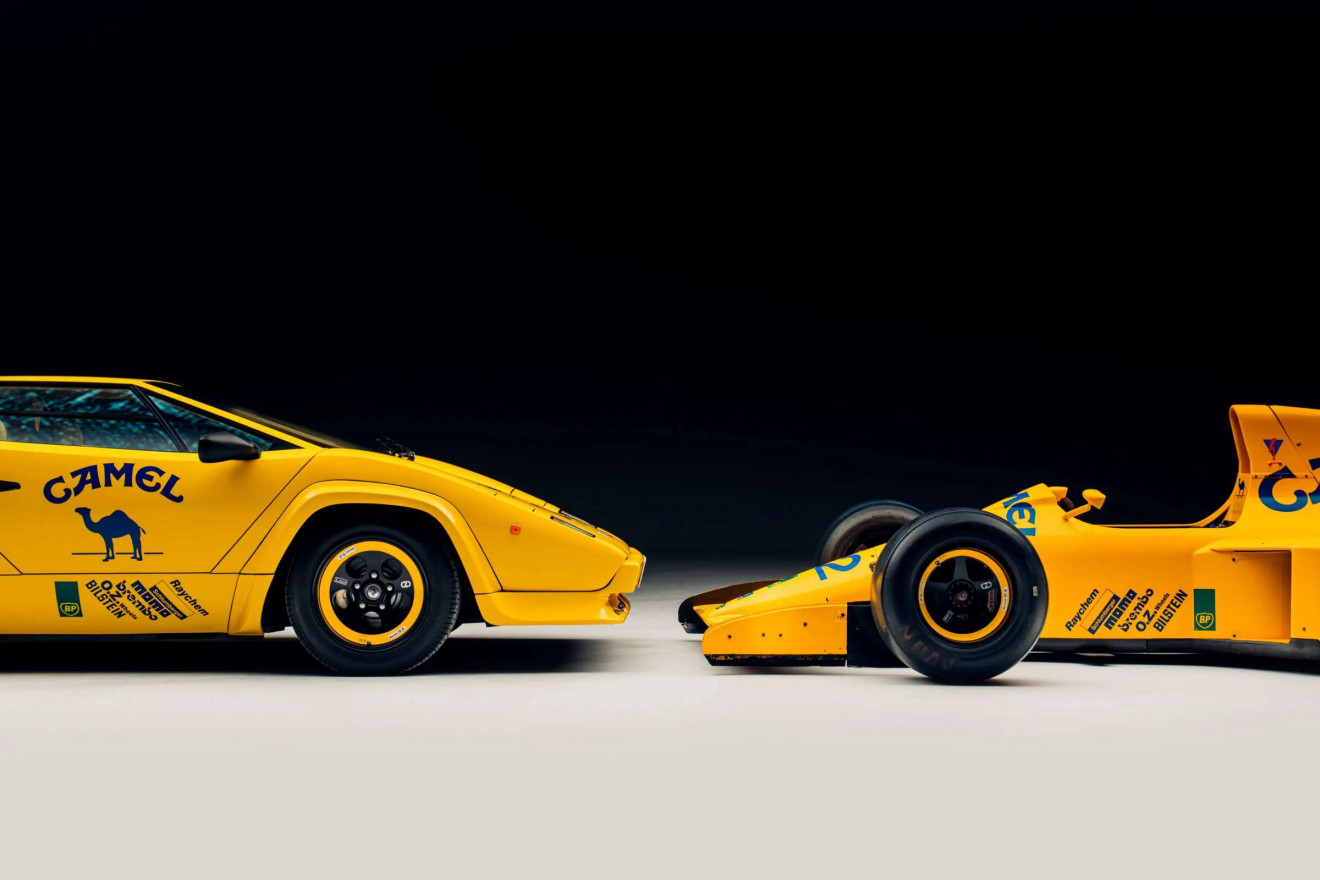 Żółty Camel wraca w wielkim stylu: Lotus F1 z filmu Brada Pitta i ...