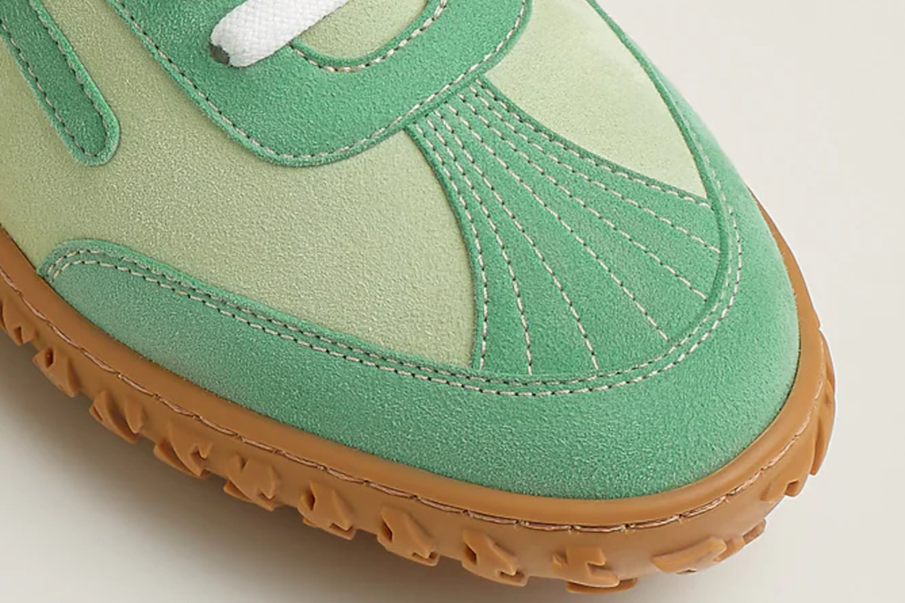 adidas gazelle silver green womens Men's Bouncing Sneakers in Noir | Hermes main image 0