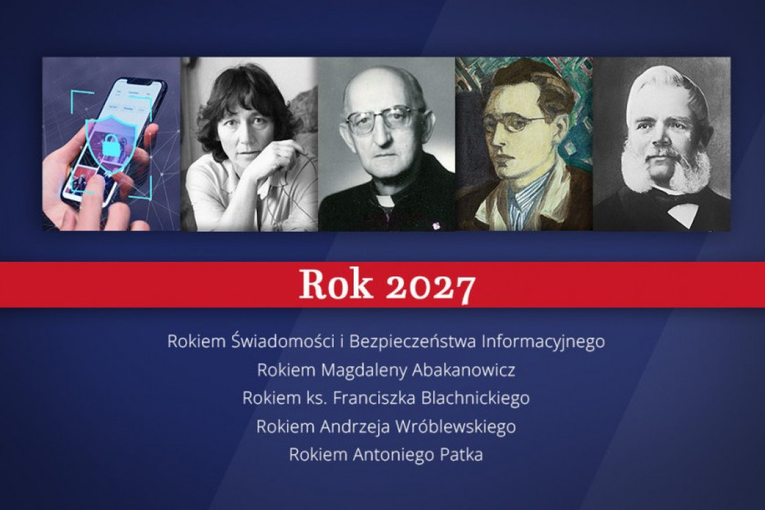 Patroni 2027 roku Licencja: Materiały prasowe / Senat