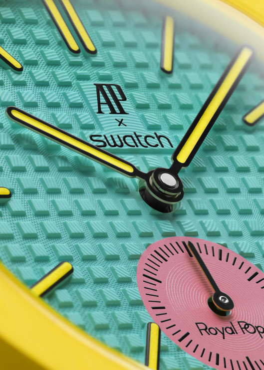 AUDEMARS PIGUET × SWATCH Royal Pop / materiały prasowe