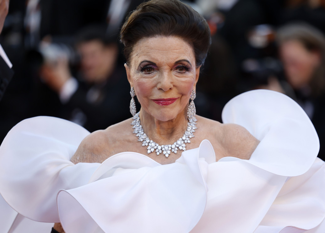 Joan Collins - Cannes 2026 Fot. EPA/SEBASTIEN NOGIER / PAP